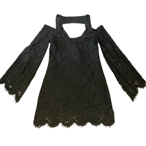 Chaser Dresses & Skirts - Chaser Women's Black Lace Dress Size XS